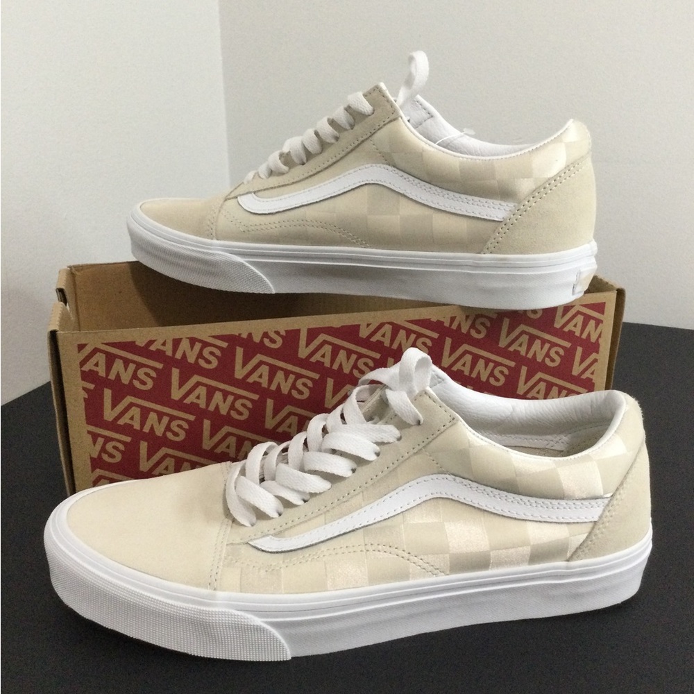 Vans Old Skool Checkerboard Sneakers UNISEX, Box Broken NWT